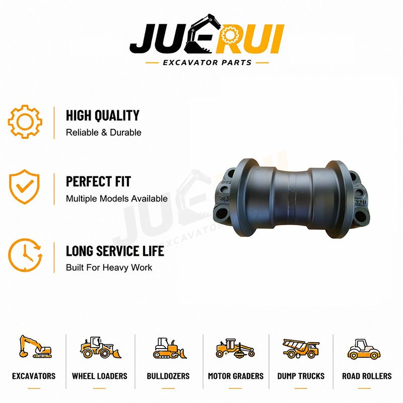 E320 支重轮 JUERUI Excavator E320 Track Roller For CAT Undercarriage Parts
